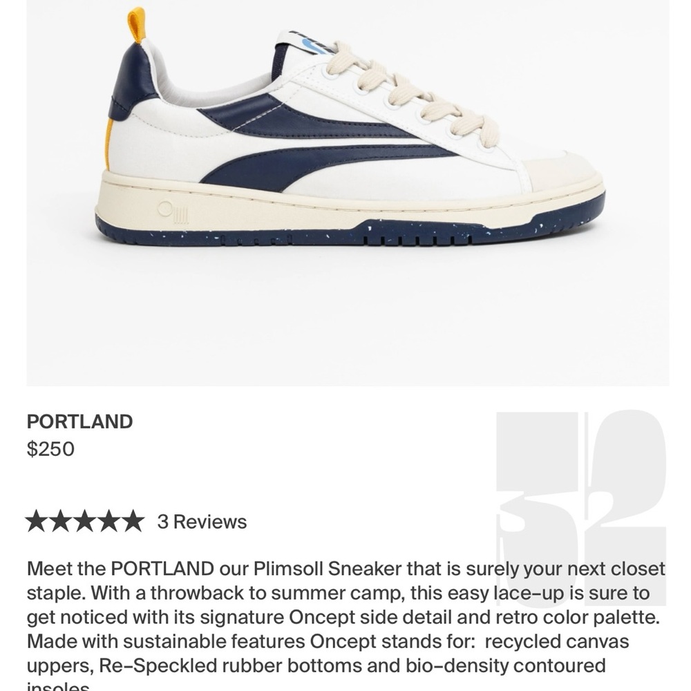 Women's "Portland" Oncept Sneakers